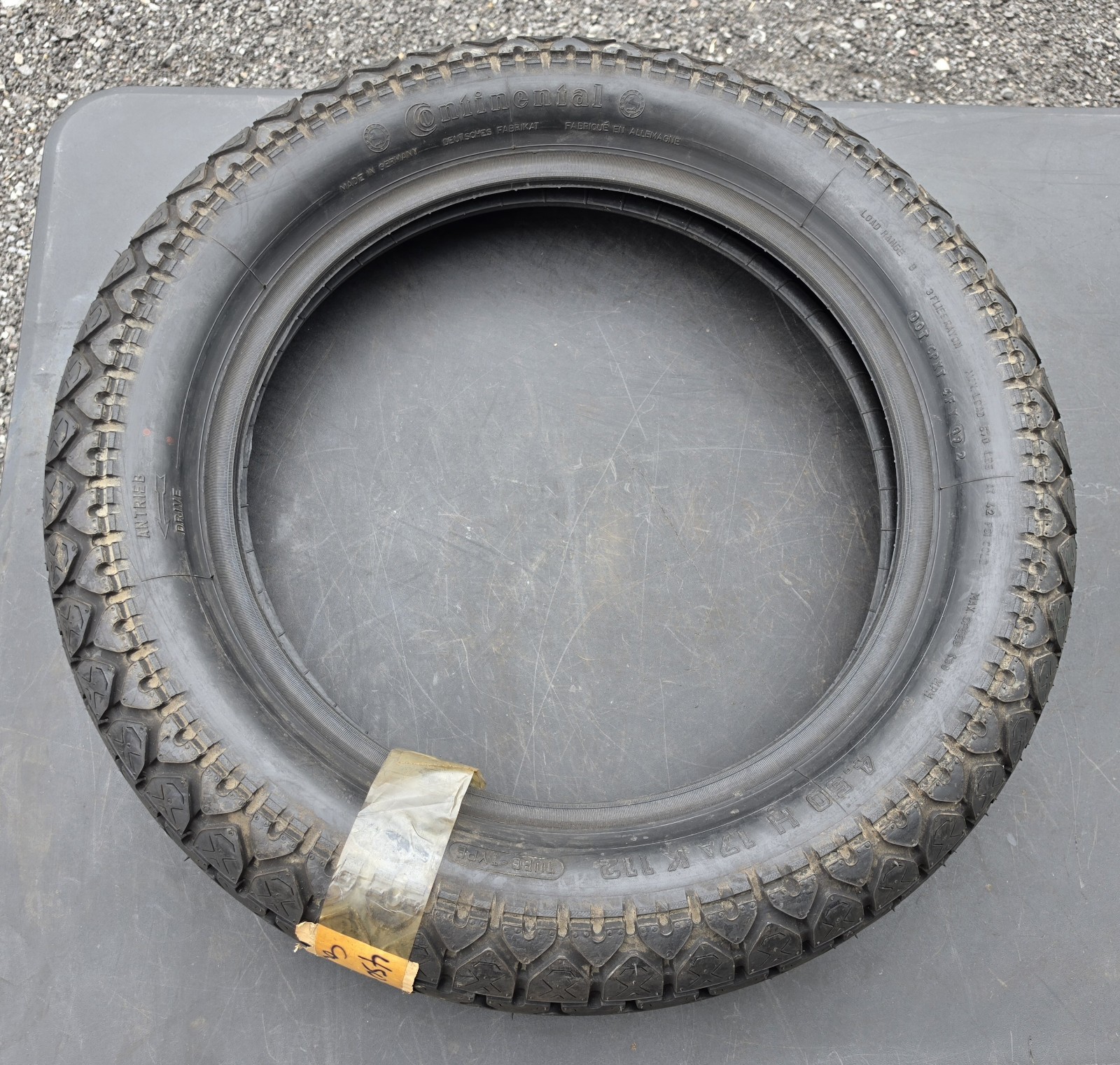 NOS Vintage Continental Twin K112 Rear Tire 4.25/85H18 New old stock
