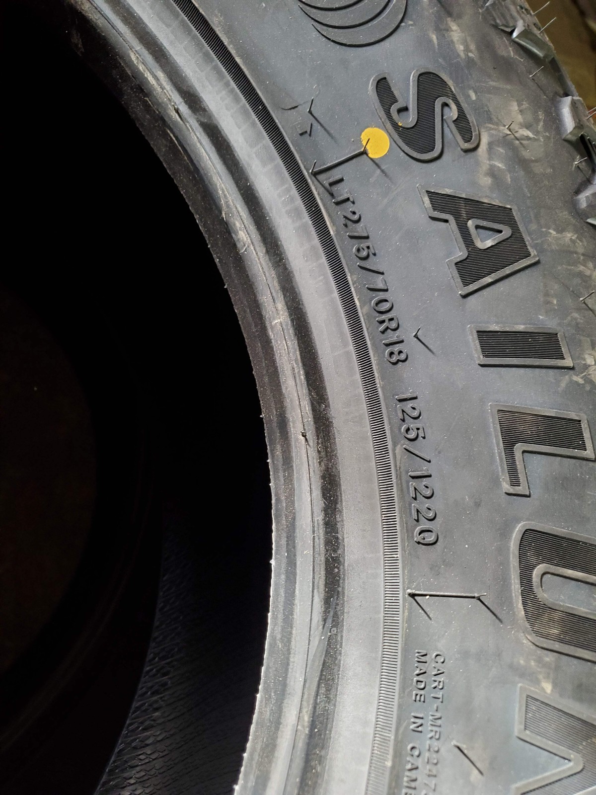 SAILUN TERRAMAX RT BSW LT 275 70 18 125/122Q 10PLY RUGGEDTERRAIN TIRE 1600155
