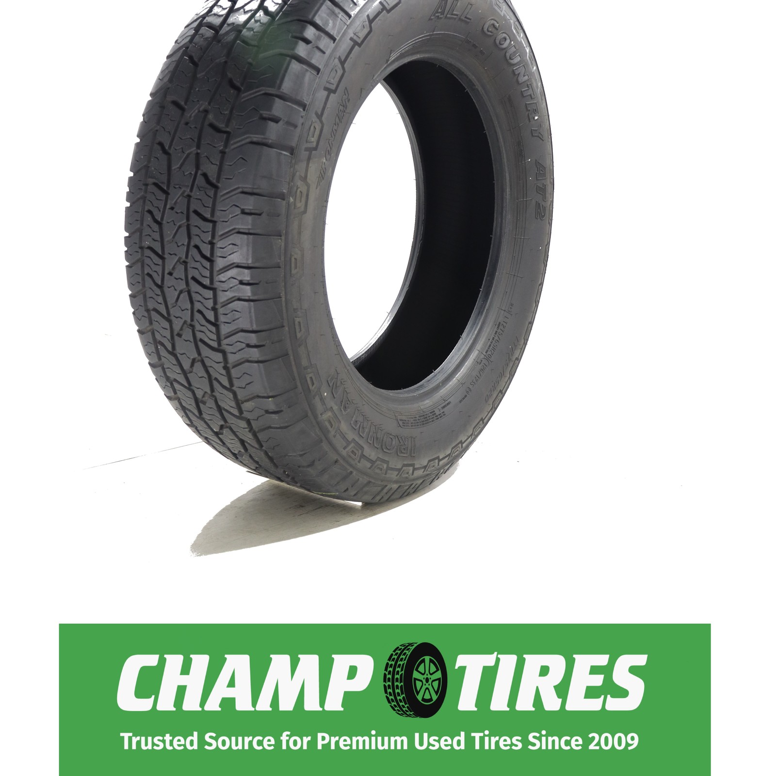 P275/65R20 Ironman All Country AT2 126 S Used 8/32nds