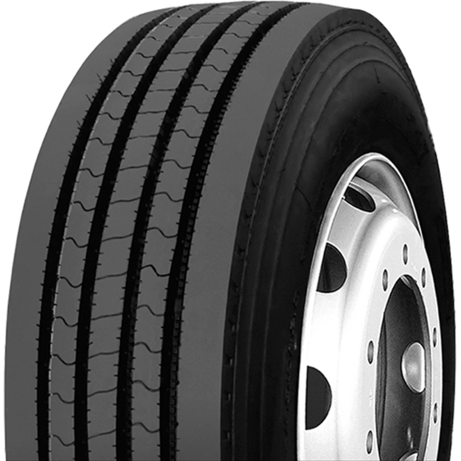 4 Tires LongMarch S202 All Steel 255/70R22.5 Load H 16 Ply Steer Commercial