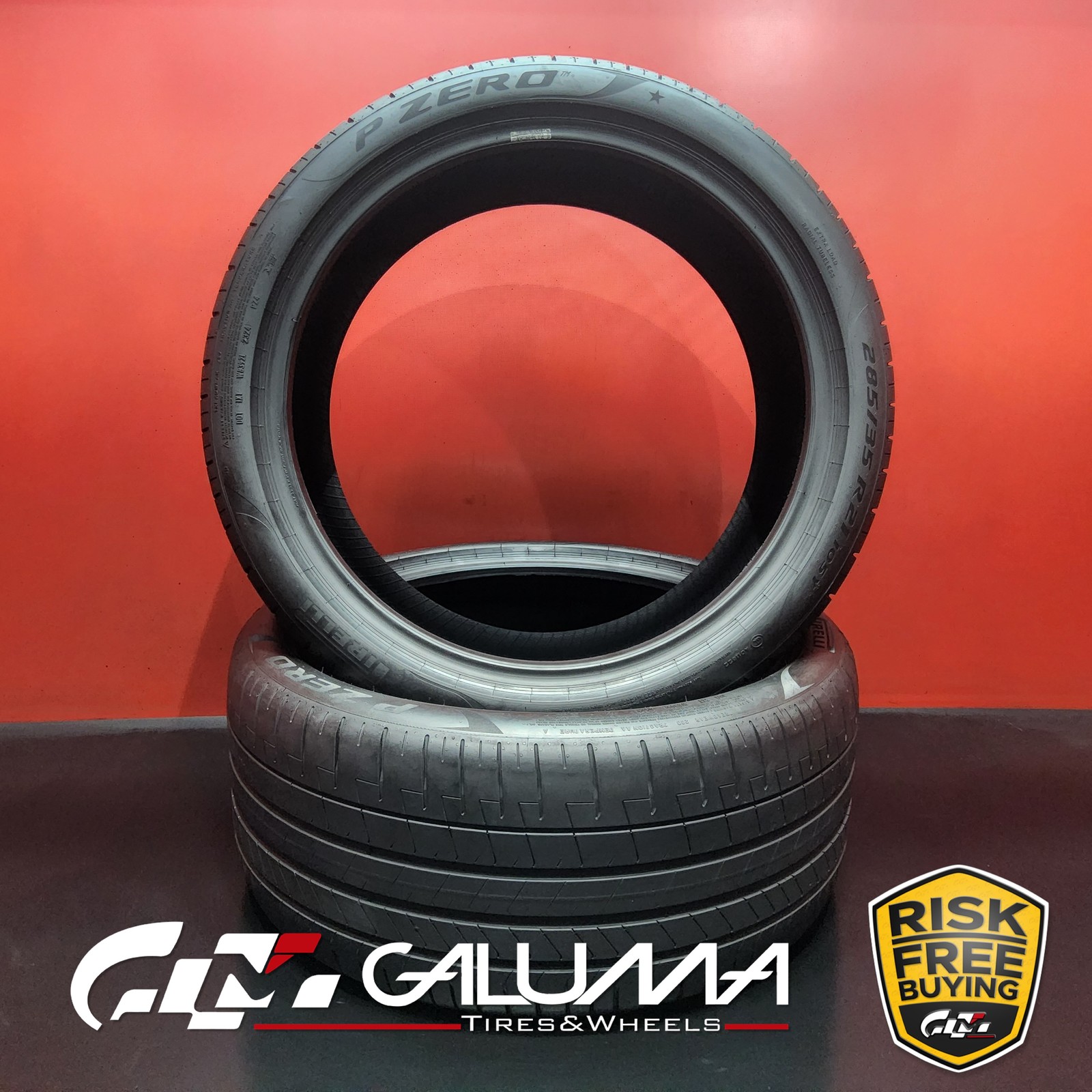 Set of 2 Tires Pirelli P-Zero (PZ4) ★ XL 285/35R21 285/35/21 2853521 105Y #94934