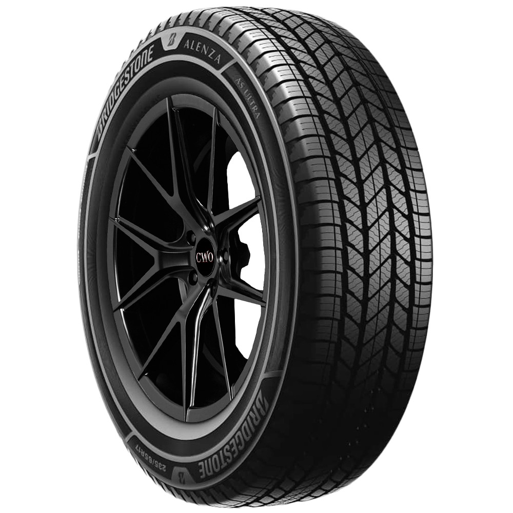 265/50R20 Bridgestone Alenza AS Ultra 107V SL Black Wall Tire