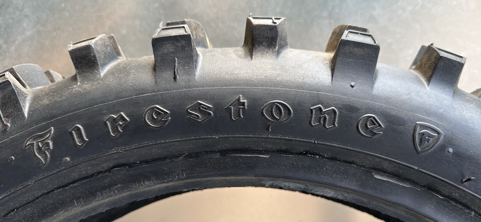 Motocross Tire 4.50 – 18 Rare One Off Firestone