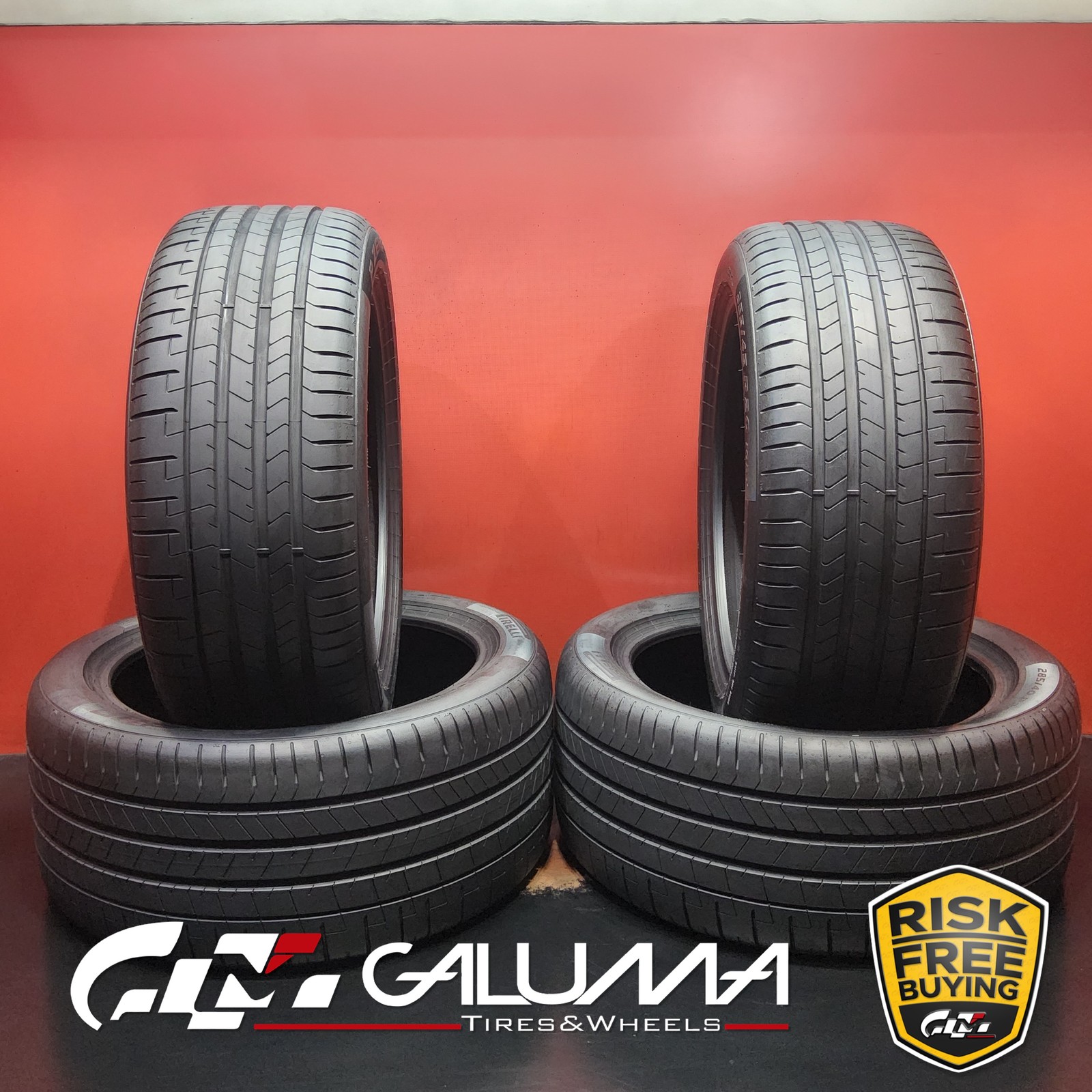 Set of 4 Tires Pirelli P-Zero (PZ4) Sport ★ XL 255/45/20 & 285/40/20 R20 #96226