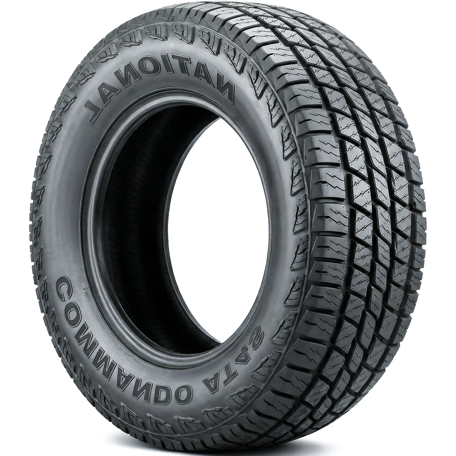 4 National Commando AT4S 275/65R18 116T All Terrain Tires 55k Mi Warranty 660AB