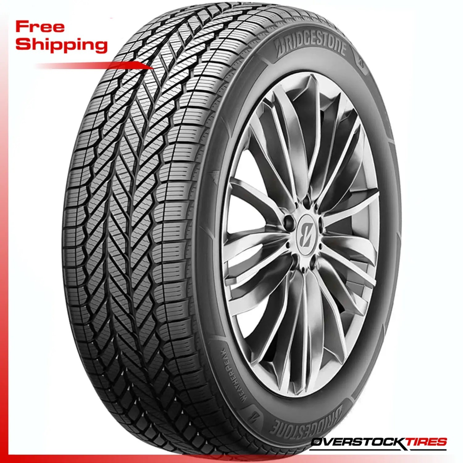 2 NEW 275/55R20 Bridgestone WeatherPeak 113H Tires 275 55 R20