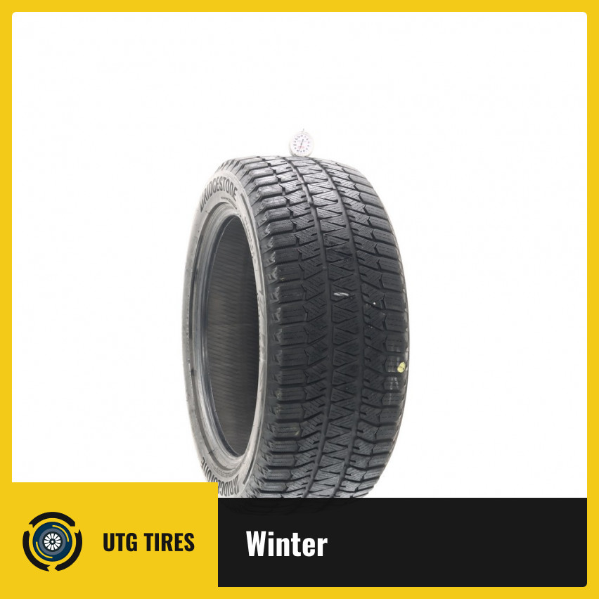 Used 245/50R18 Bridgestone Blizzak WS90 Studless 104H – 7.5/32