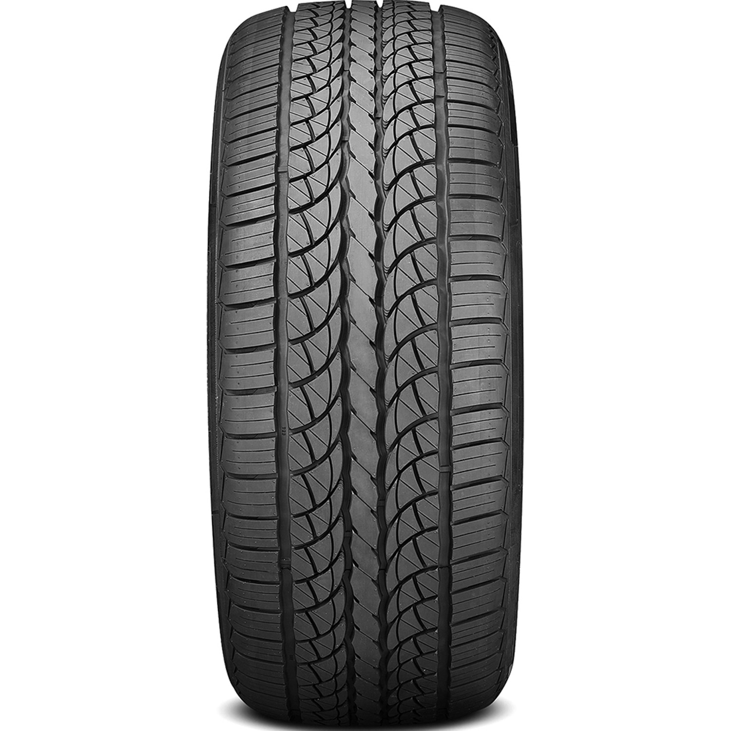 2 Forceland Kunimoto-F28 265/35R22 102V XL All Season Tires UTQG 460AA