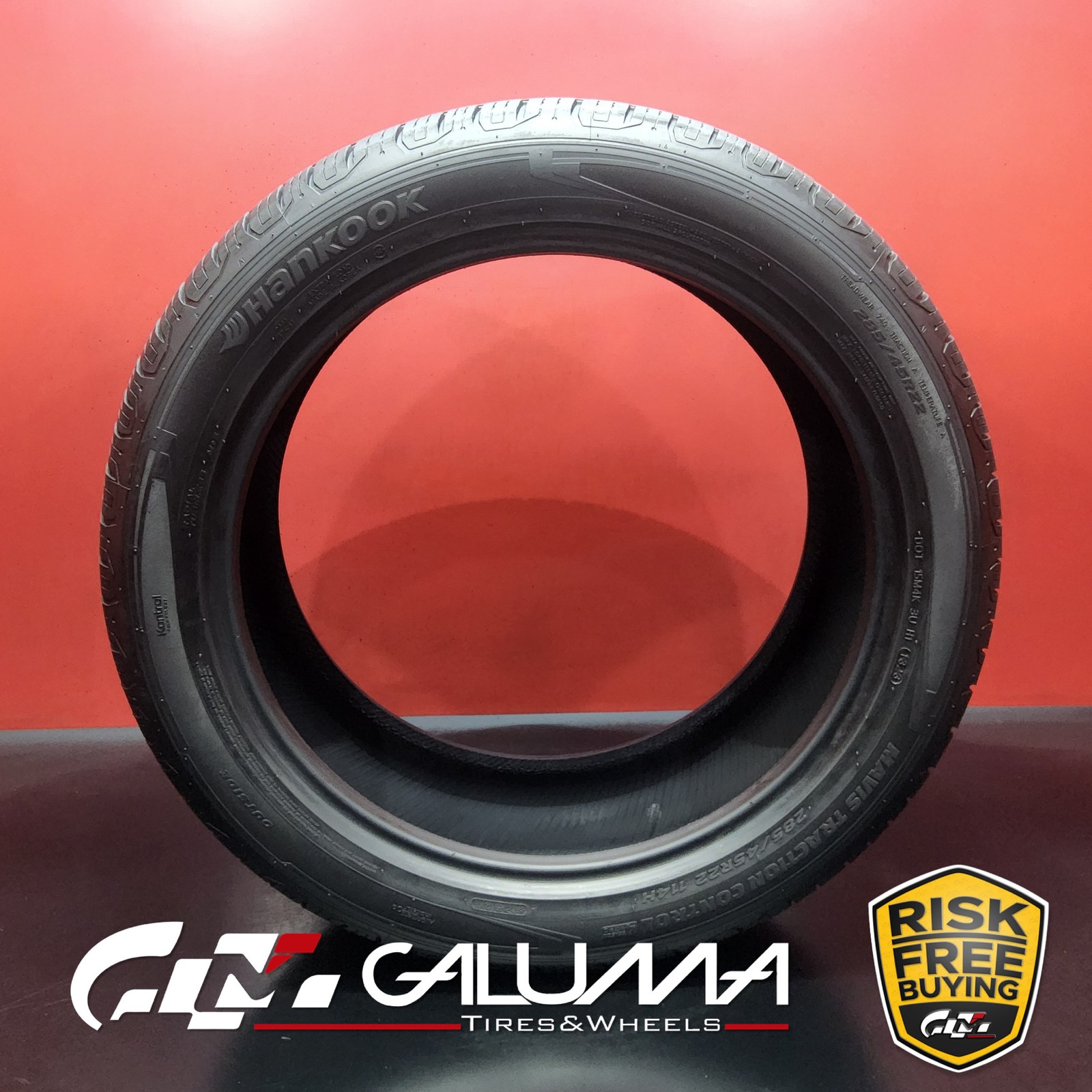1 (One) Tire Hankook Mavis Traction Control XL 285/45R22 285/45/22 2854522 91636