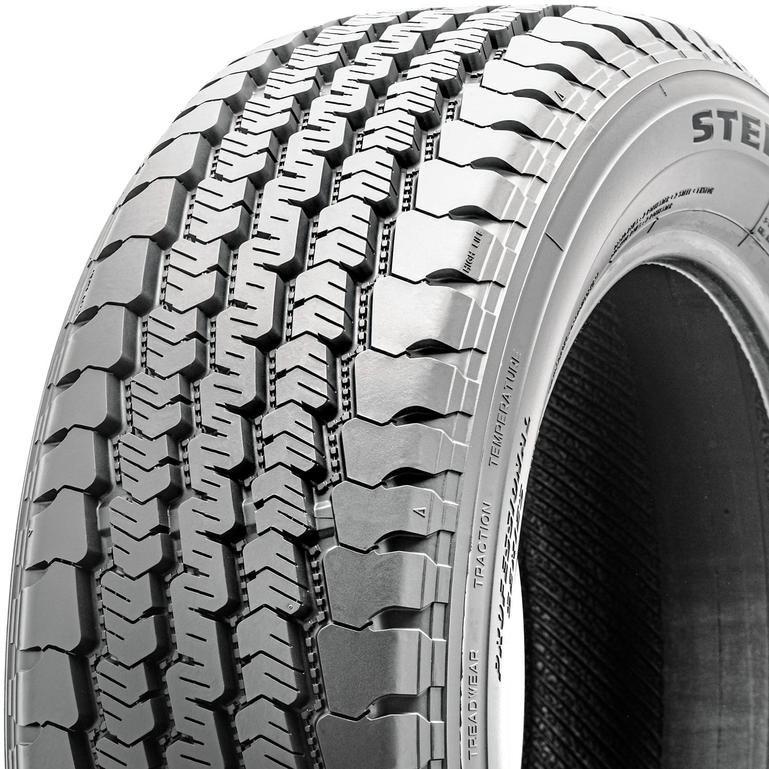 4 Tires Milestar SteelPro MS597S 205/65R15 Load C 6 Ply (DC) Van Commercial