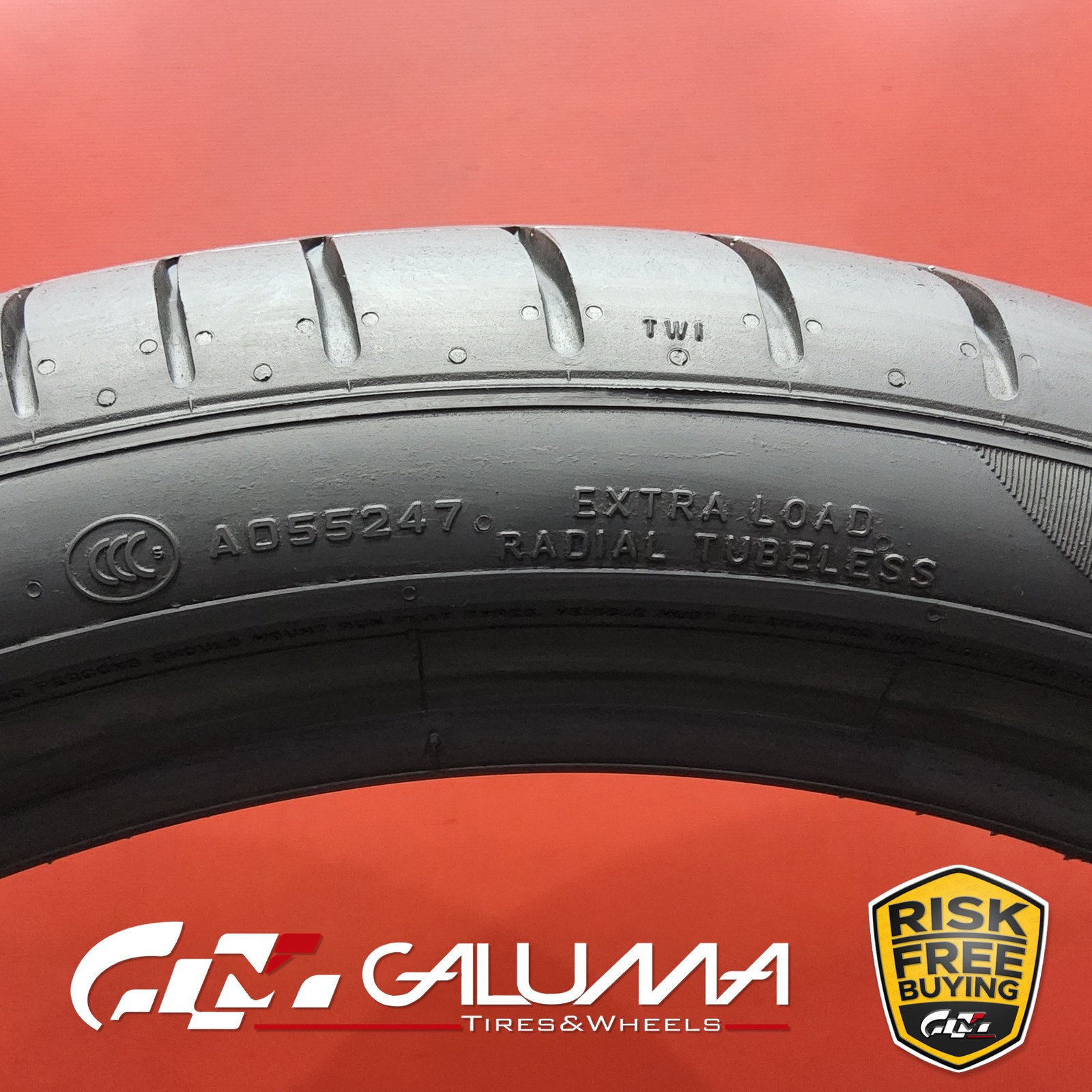1 (One) Tire LikeNEW Pirelli P Zero PZ4 Run Flat MOE XL 255/35R19 No Patch 93558