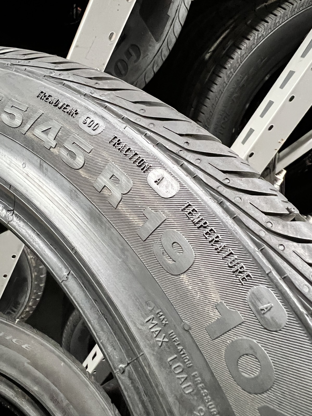Set Of 2 Continental ContiProContact AO 255/45R19 104H DOT.3725 10/32 NO Patch