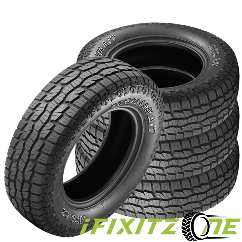 4 Atlas Paraller AT LT285/70R17 121/118S All Terrain 10 PLY 50K Mi Warranty