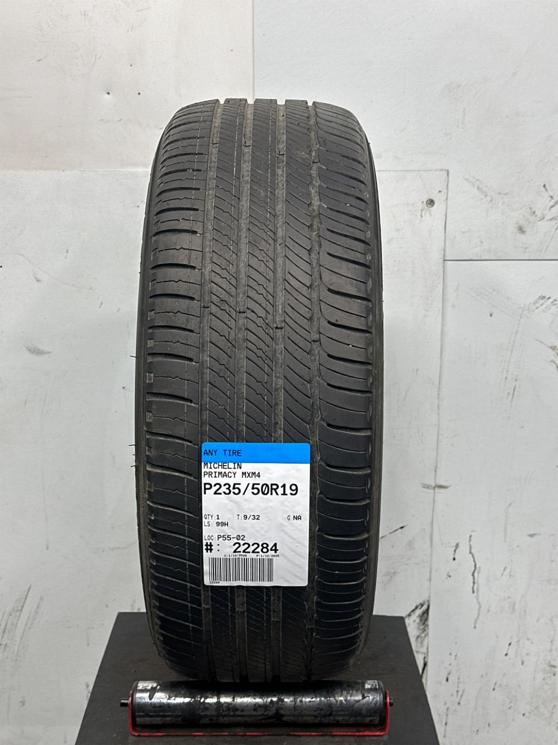 1 Used Michelin Primacy MXM4 P235/50R19 2355019 235/50/19 99 H – 9/32
