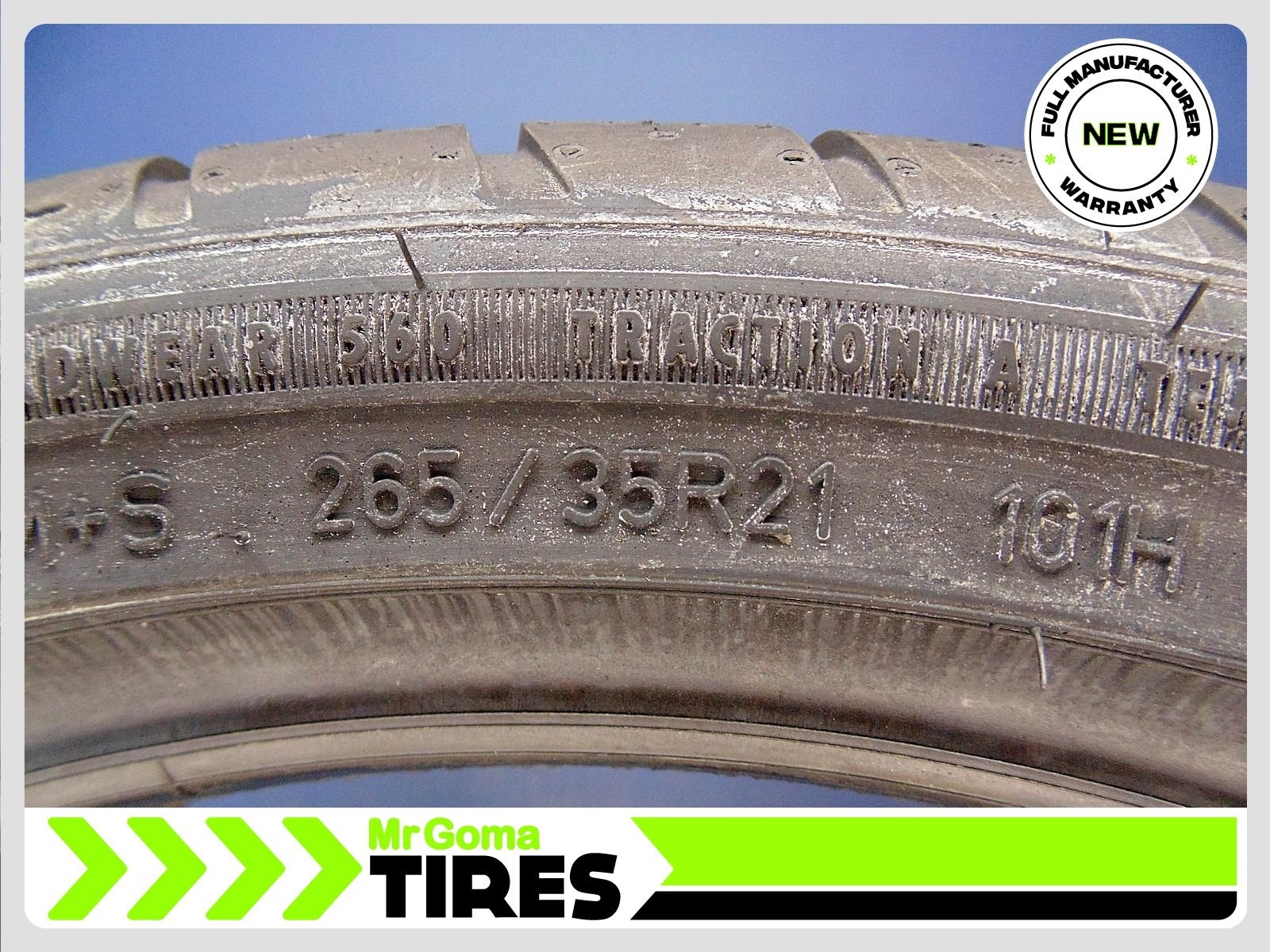 2 BRAND NEW 265/35R21 GOODYEAR EAGLE SPORT A/S AO XL TIRES AUDI 101H 2653521