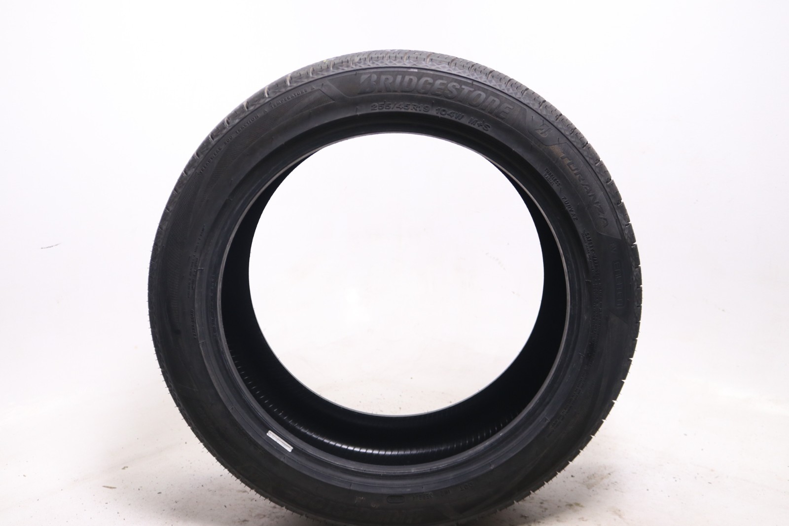 Set of 2 Used 255/45R19 Bridgestone Turanza EV Enliten – 104W – 8-9/32