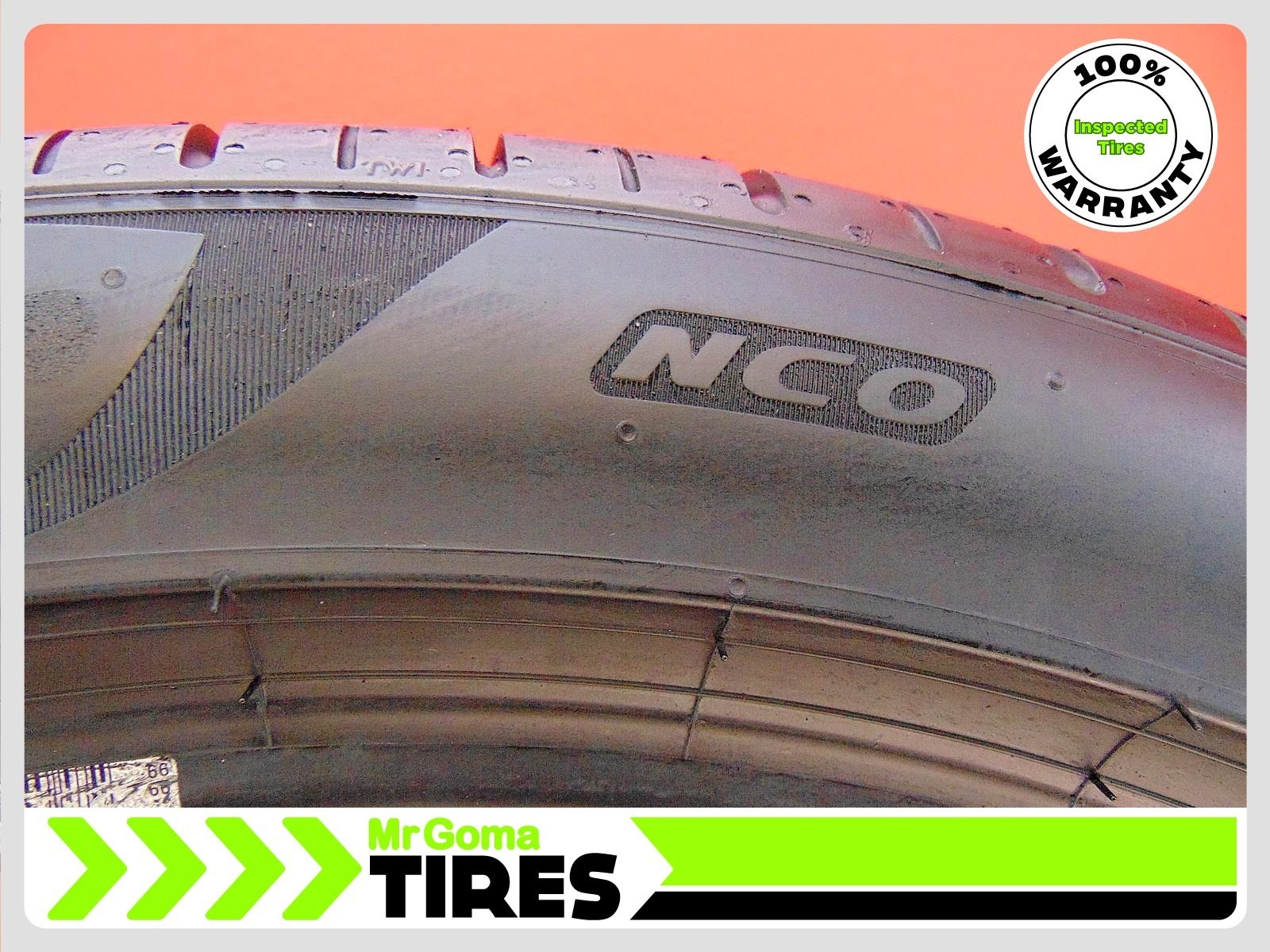1 PIRELLI P ZERO TM PZ4 NCO XL 315/35ZR22 USED TIRE 8.0/32 TREAD 111Y 3153522