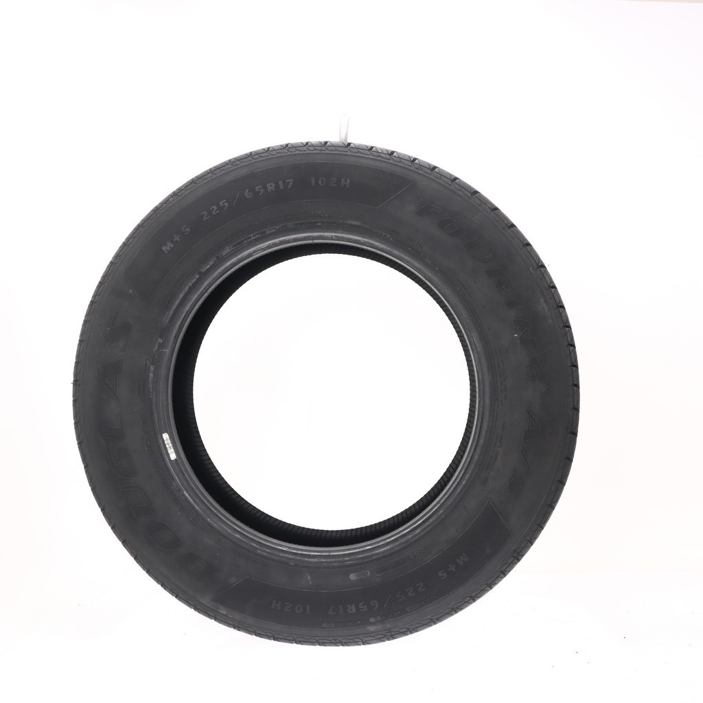 Set of (4) Used 225/65R17 Douglas Touring A/S 102H – 7-8.5/32