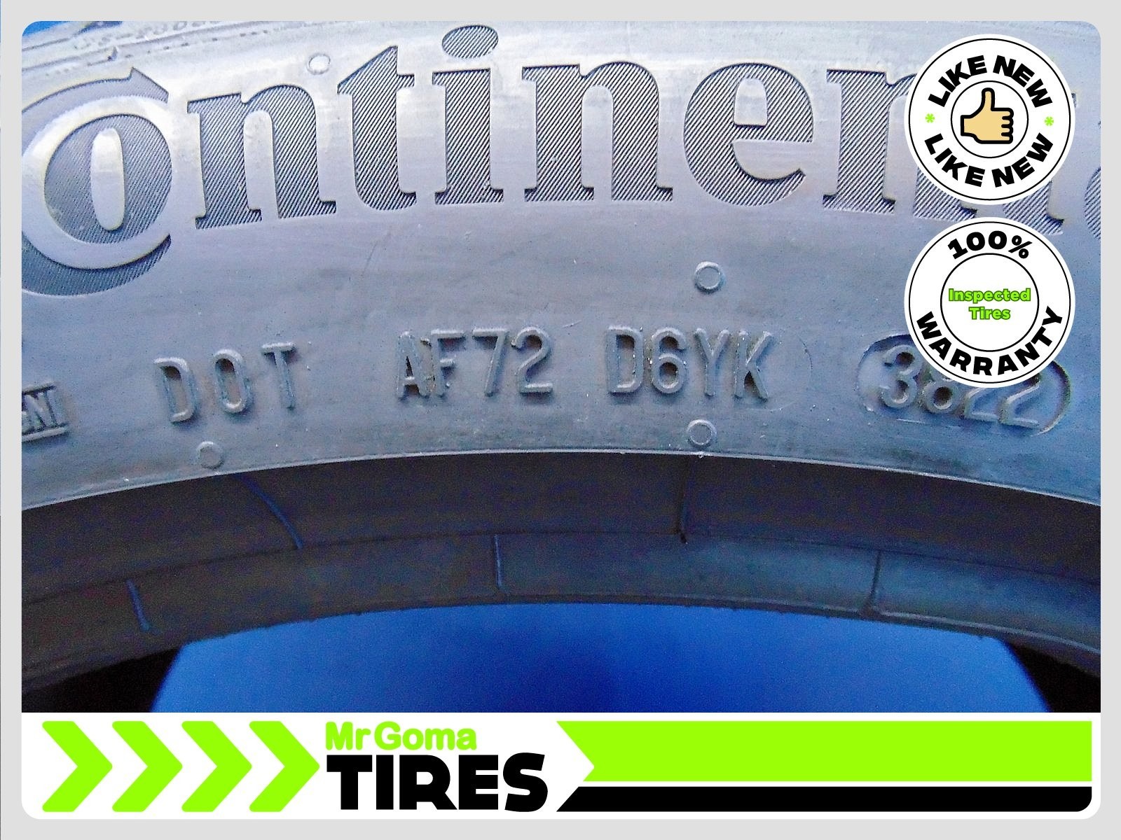 1 CONTINENTAL PROCONTACT TX NO XL 315/35R21 USED TIRE 9.0/32 111V 3153521
