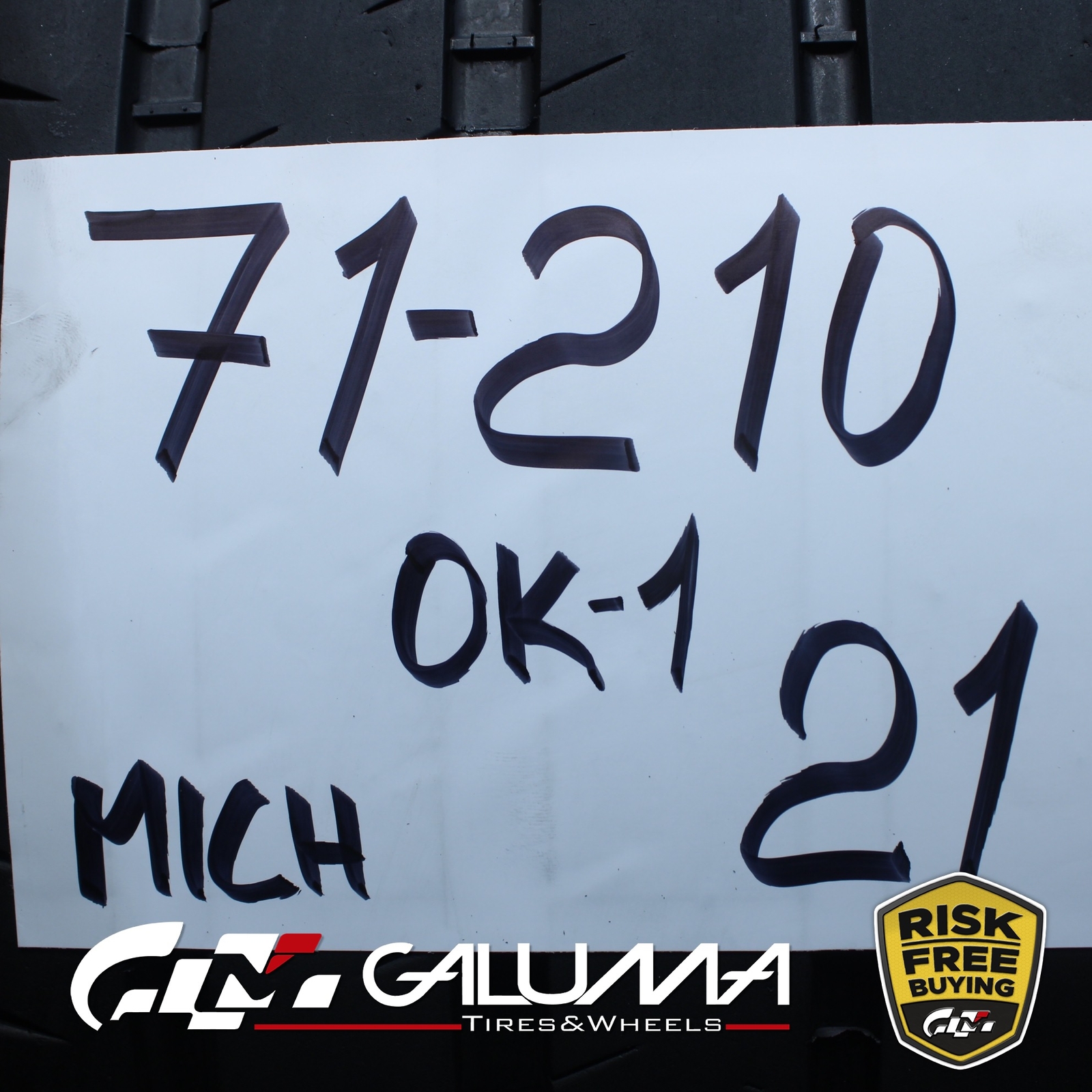 1X Tire LikeNEW Michelin Pilot Sport Cup 2 315/30/21 315/30ZR21 3153021 #71210