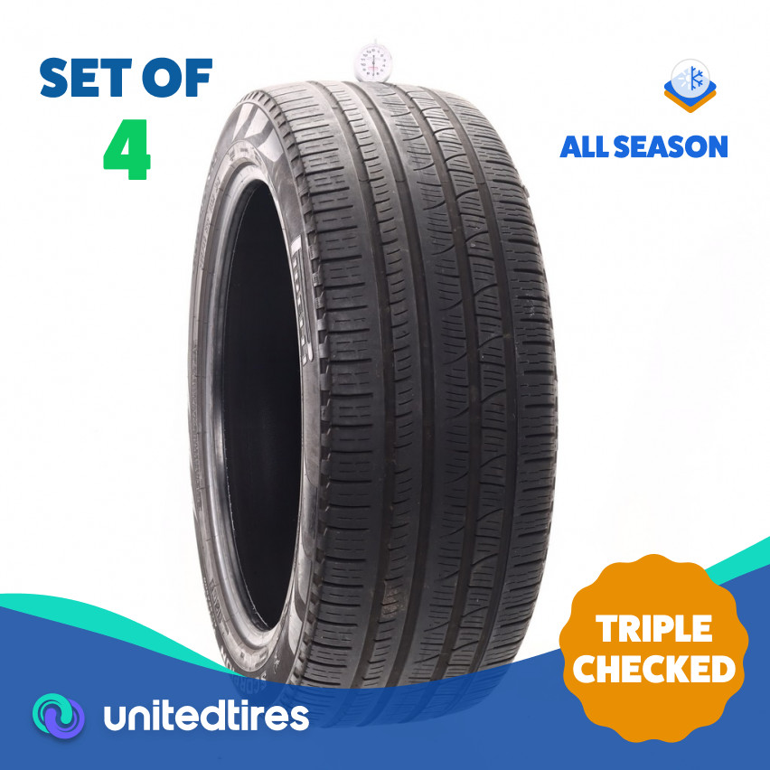 Set of (4) Used 285/45R22 Pirelli Scorpion Verde 114H – 7-8/32