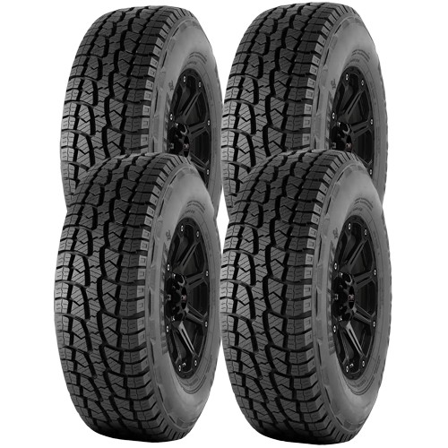 (QTY 4) LT215/85R16 Westlake SL369 A/T 115Q Load Range E Black Wall Tires
