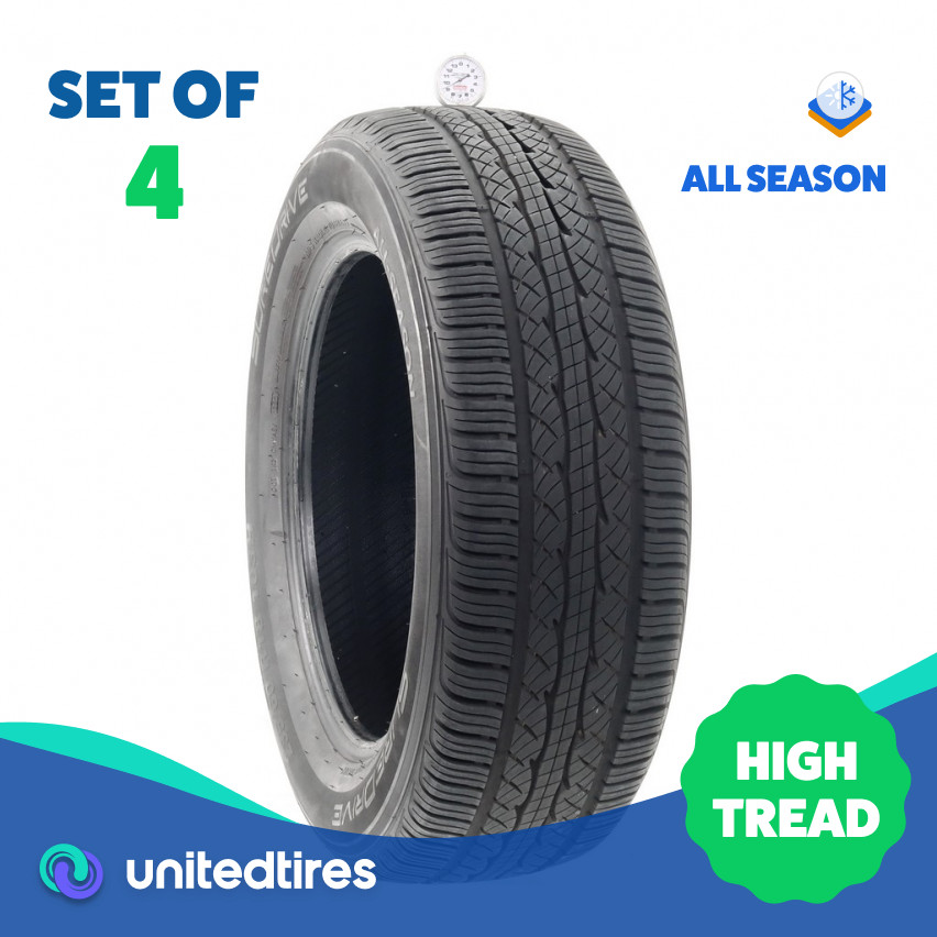 Set of (4) Used 235/60R18 SureDrive All-season 103H – 9-9.5/32