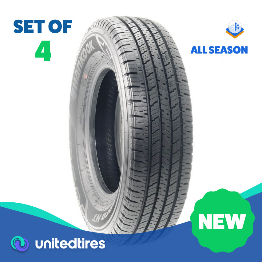 Set of (4) New LT 225/75R16 Hankook Dynapro HT RH12 115/112S