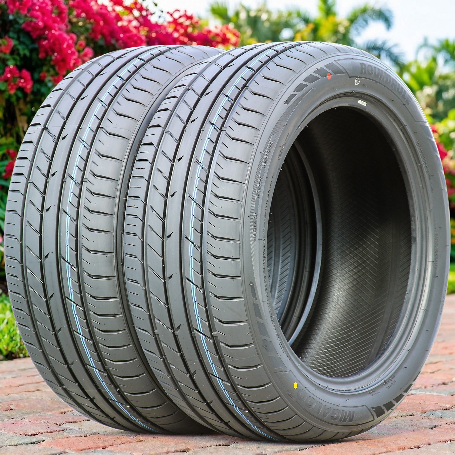 2 Roundrule Migaloo 295/45R20 ZR 110W All Weather High Performance Tires