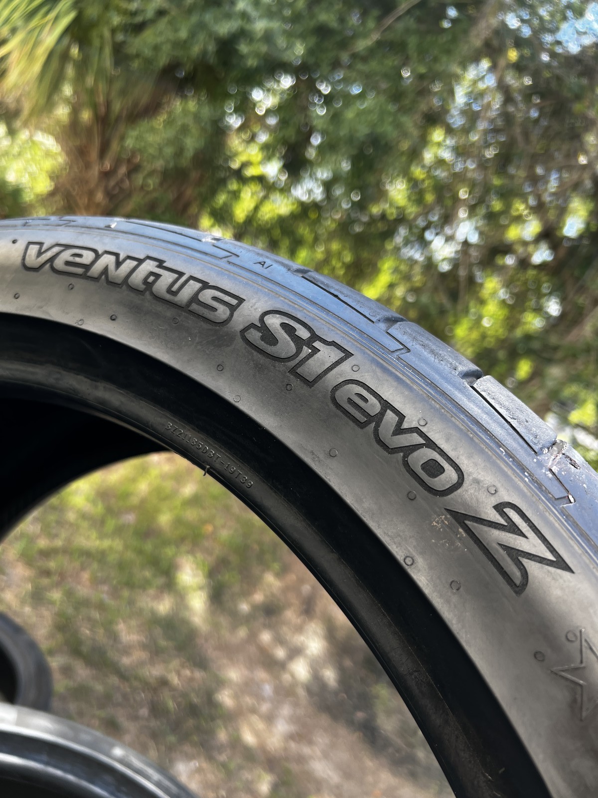 1 Tire Hankook Ventus S1 Evo Z ★ BMW 255/40ZR21 102Y DOT.1323 6.5/32