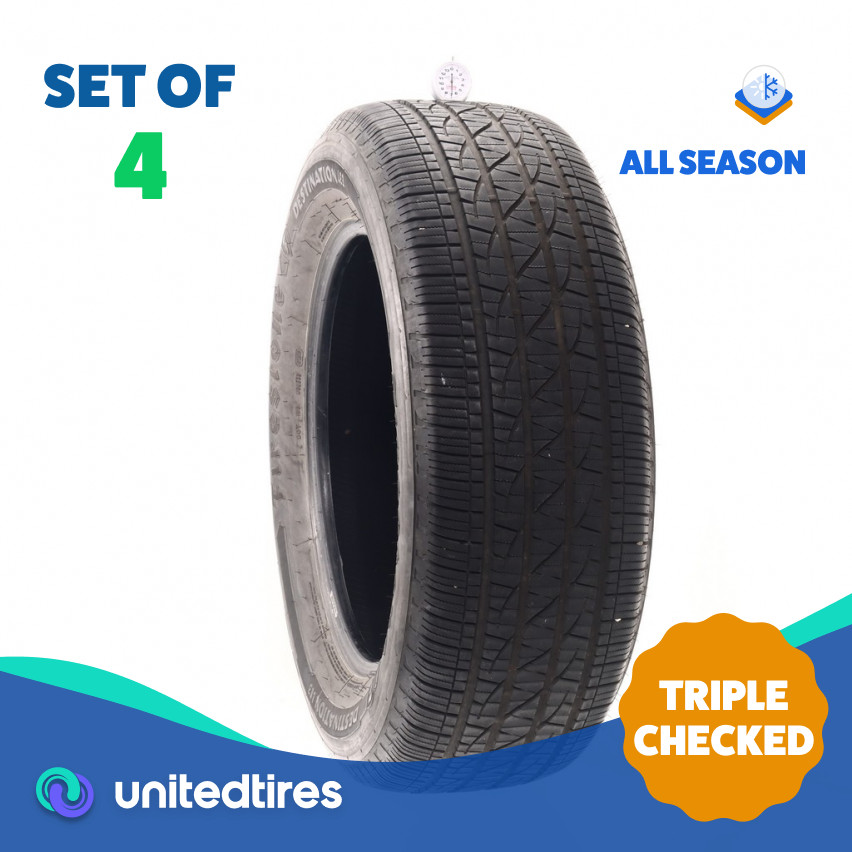 Set of (4) Used 275/60R20 Firestone Destination LE3 115H – 7-8.5/32