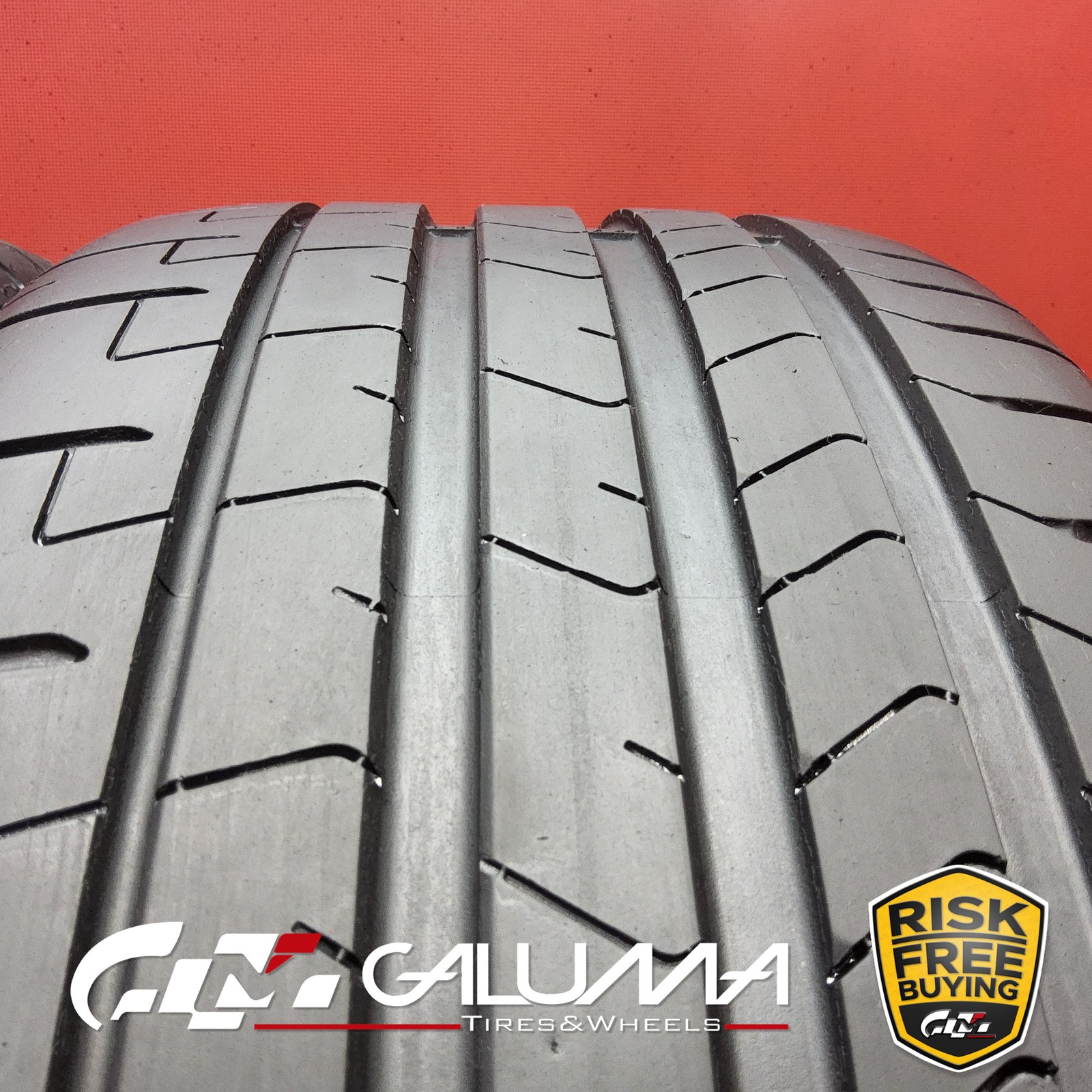 Set of 2 Tires LikeNEW Pirelli P-Zero (PZ4) ★MO XL 245/40R20 No Repairs #95907