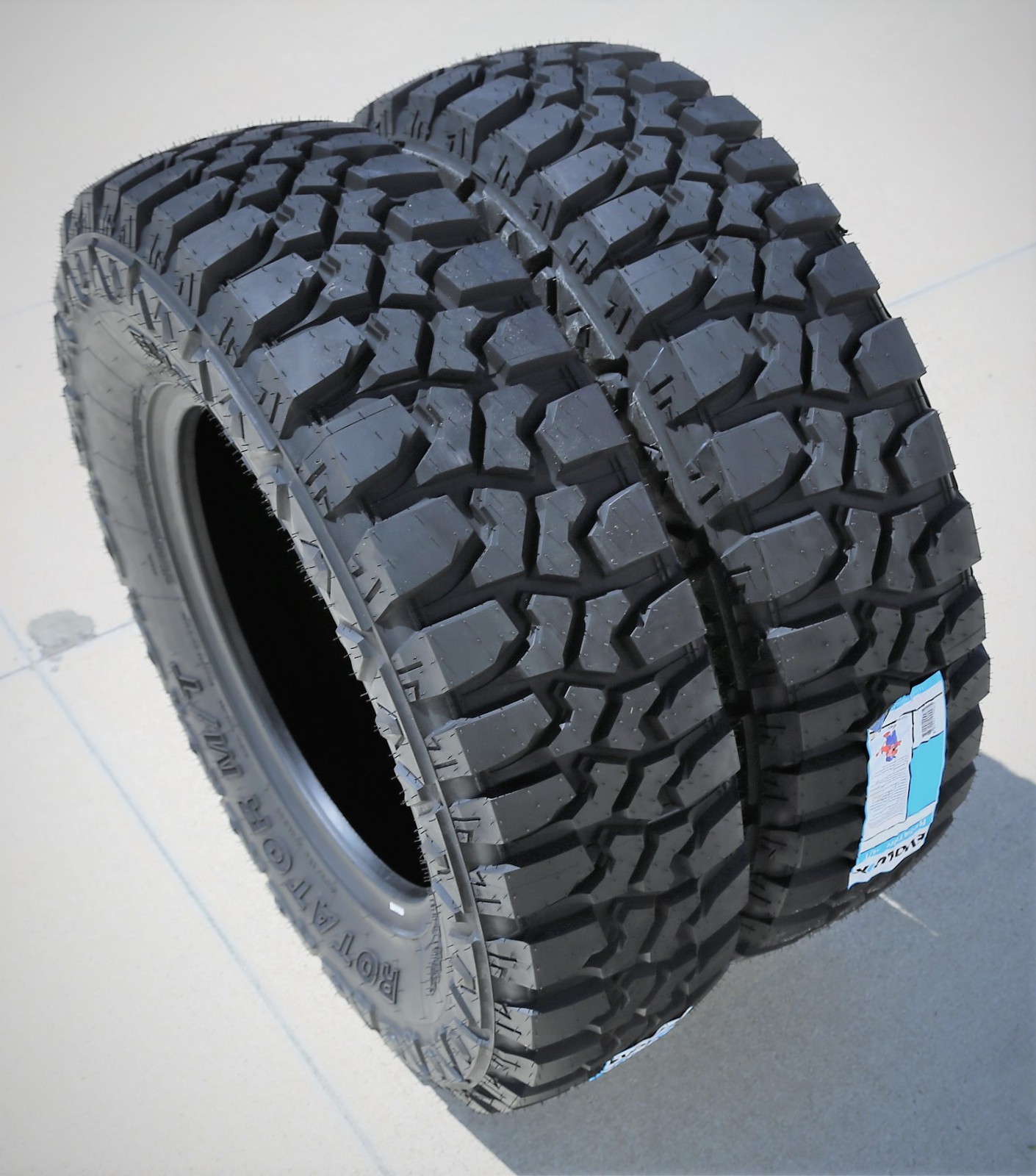 4 Tires Evoluxx Rotator M/T LT 305/70R16 Load E 10 Ply MT Mud