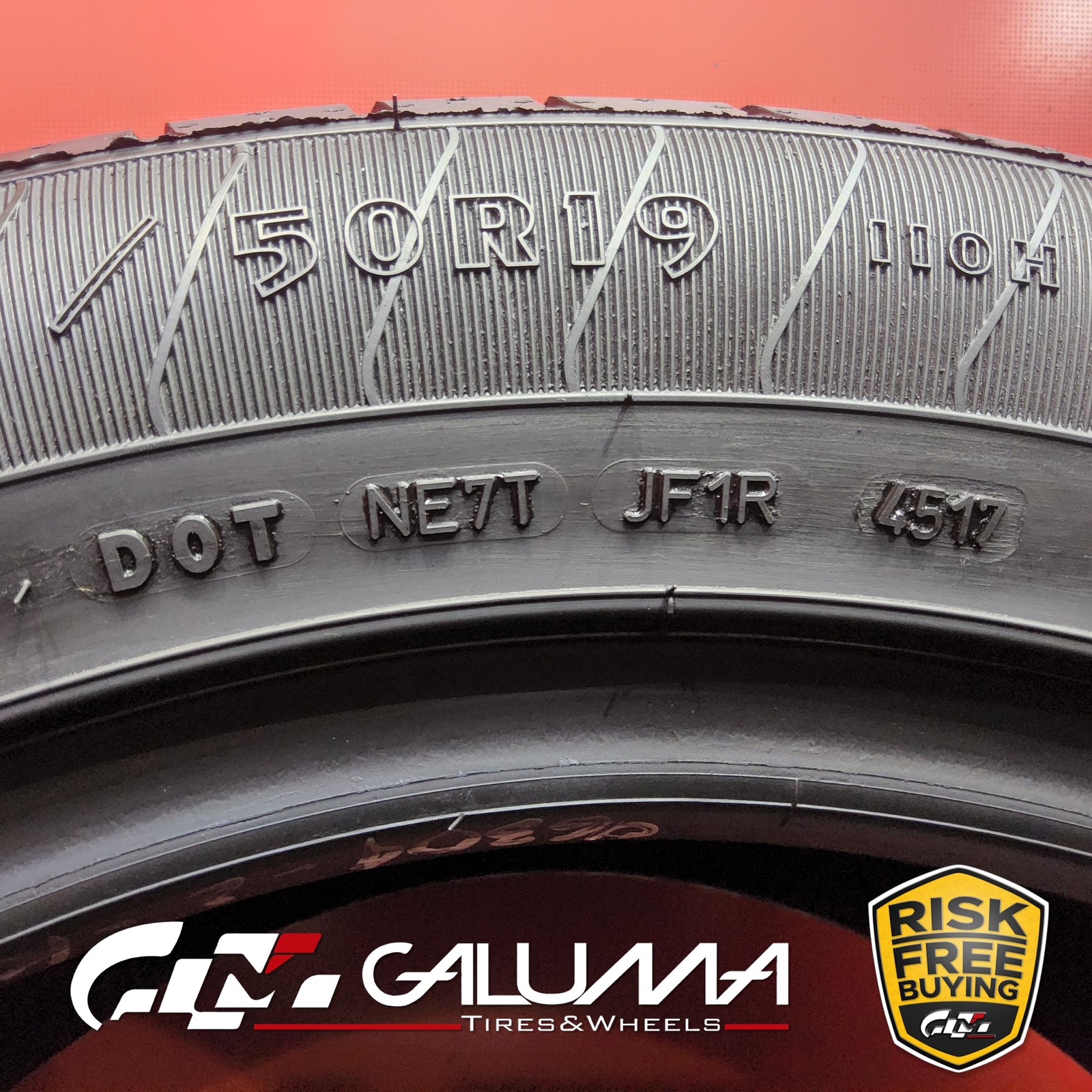 Set of 2 Tires LikeNEW Goodyear Eagle LS2 XL 265/50/19 R19 110H No Repairs 96304