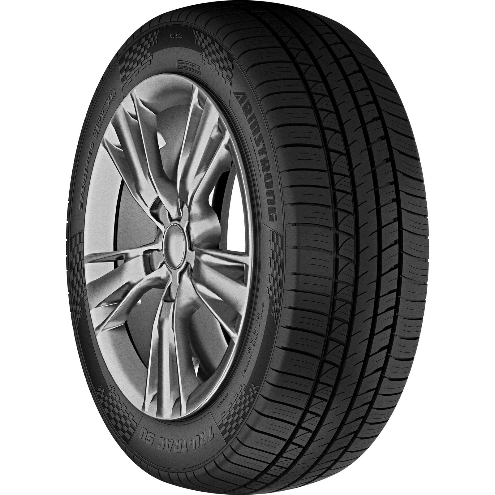 1 New Armstrong Tru-trac Su – 265/40r20 Tires 2654020 265 40 20