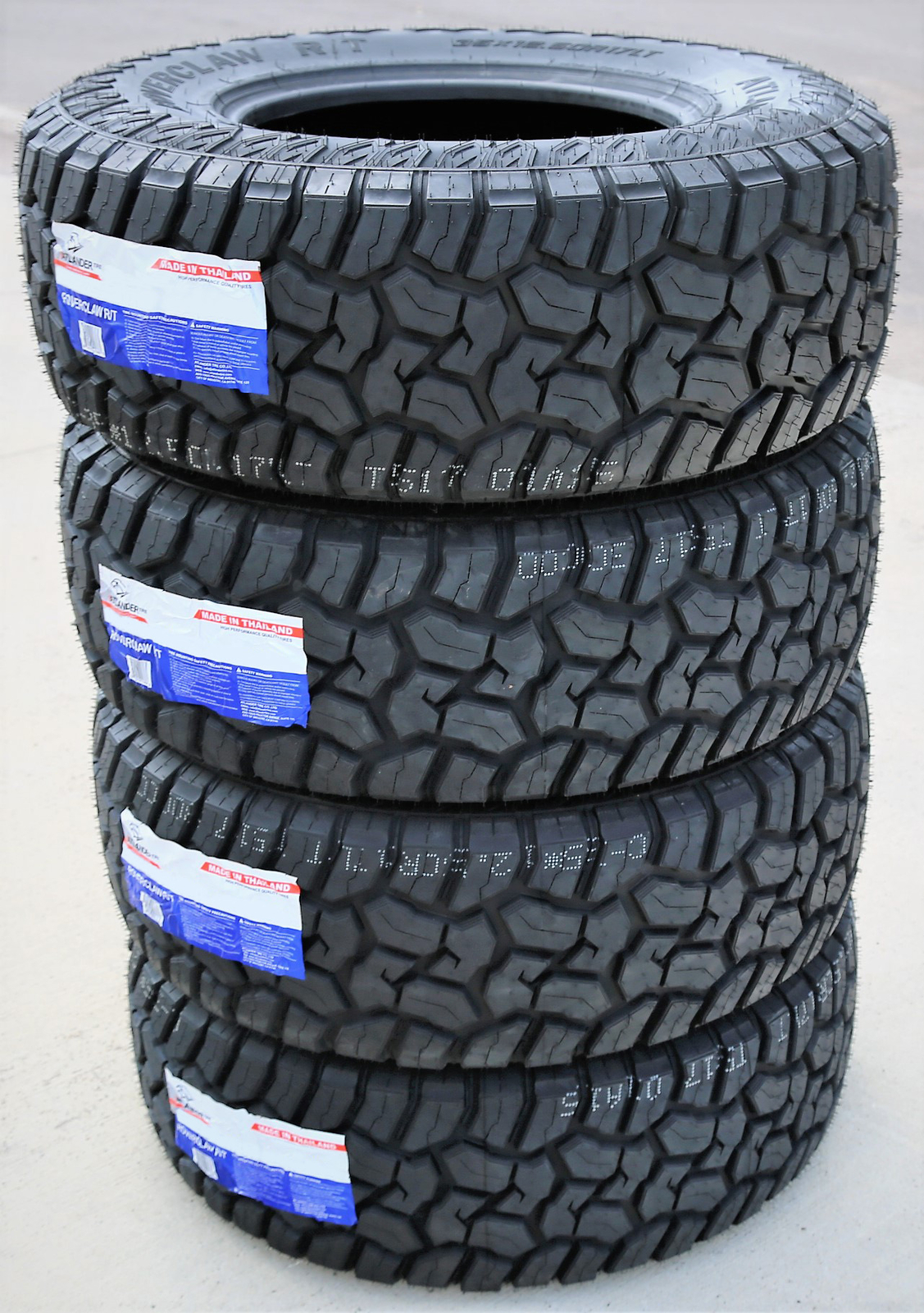 4 Tires Atlander Roverclaw R/T LT 33X12.50R20 Load E 10 Ply RT Rugged Terrain