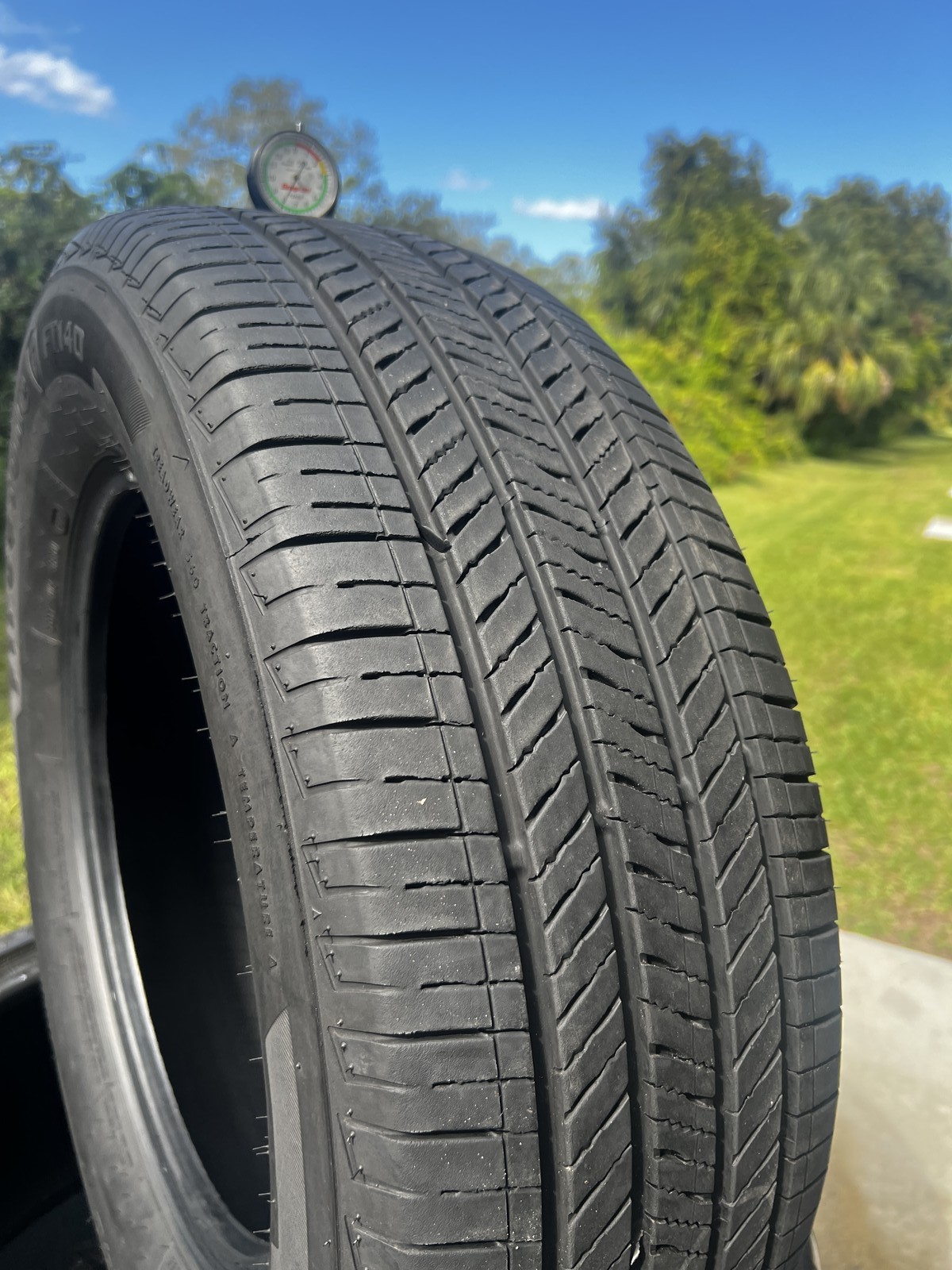 1 Tire Firestone FT140 235/65R17 103T DOT.2724 8/32 NO Patch