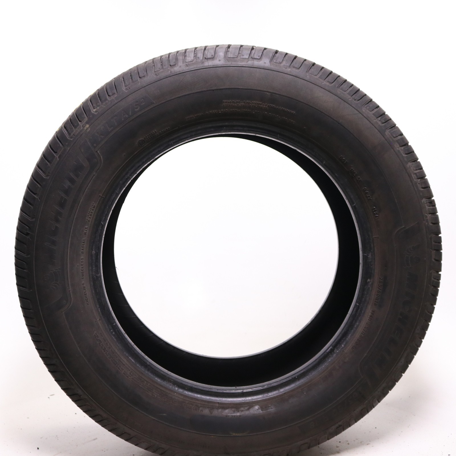 Set of 2 Used 265/60R18 Michelin X LT A/S 2 – 114H – 10-10.5/32