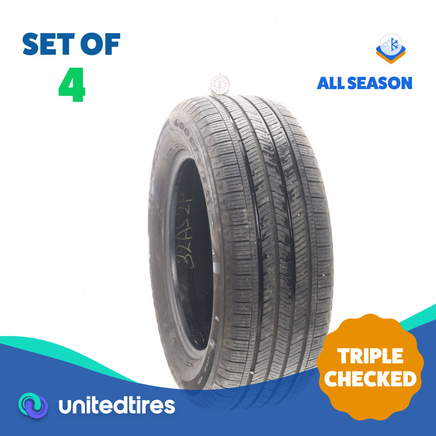 Set of (4) Used 255/60R18 Goodyear Eagle Touring 108H – 7-8.5/32