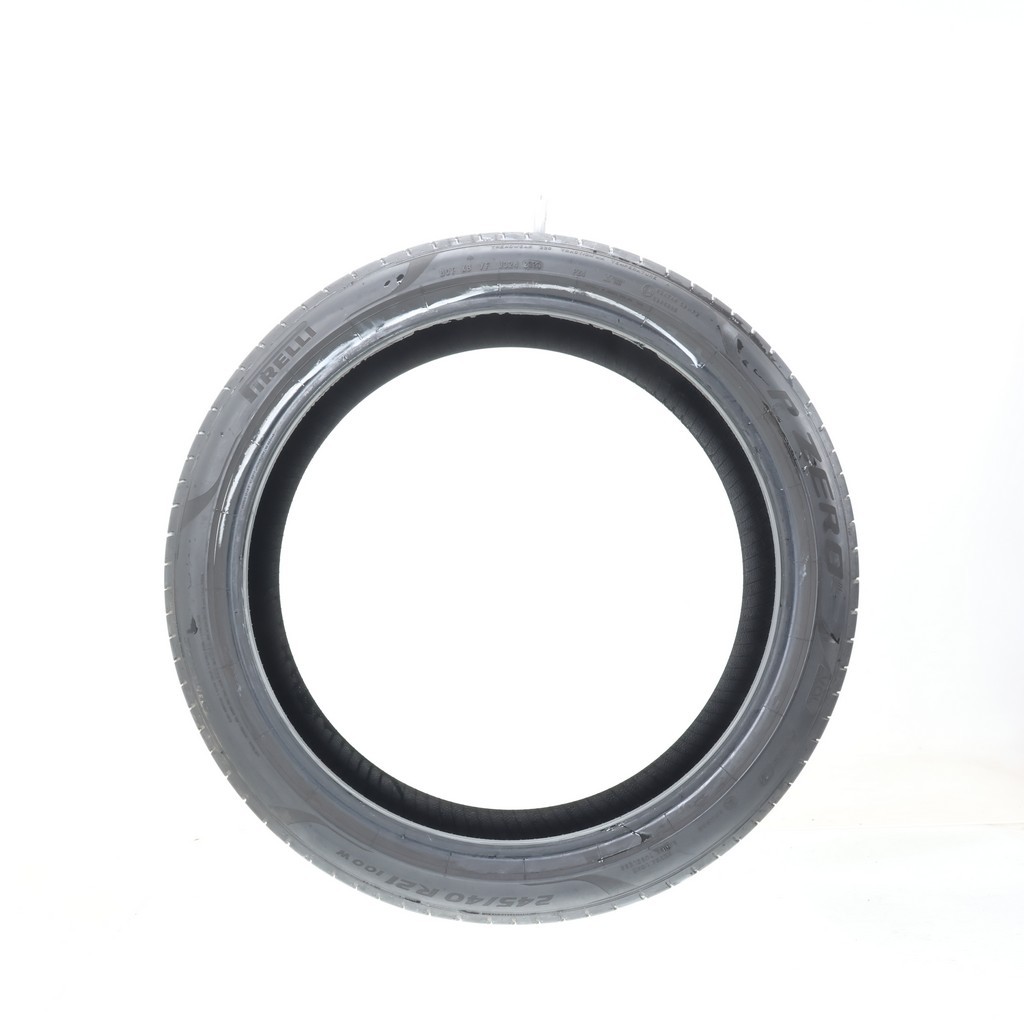 Used 245/40R21 Pirelli P Zero PZ4 PNCS VOL 100W – 5/32