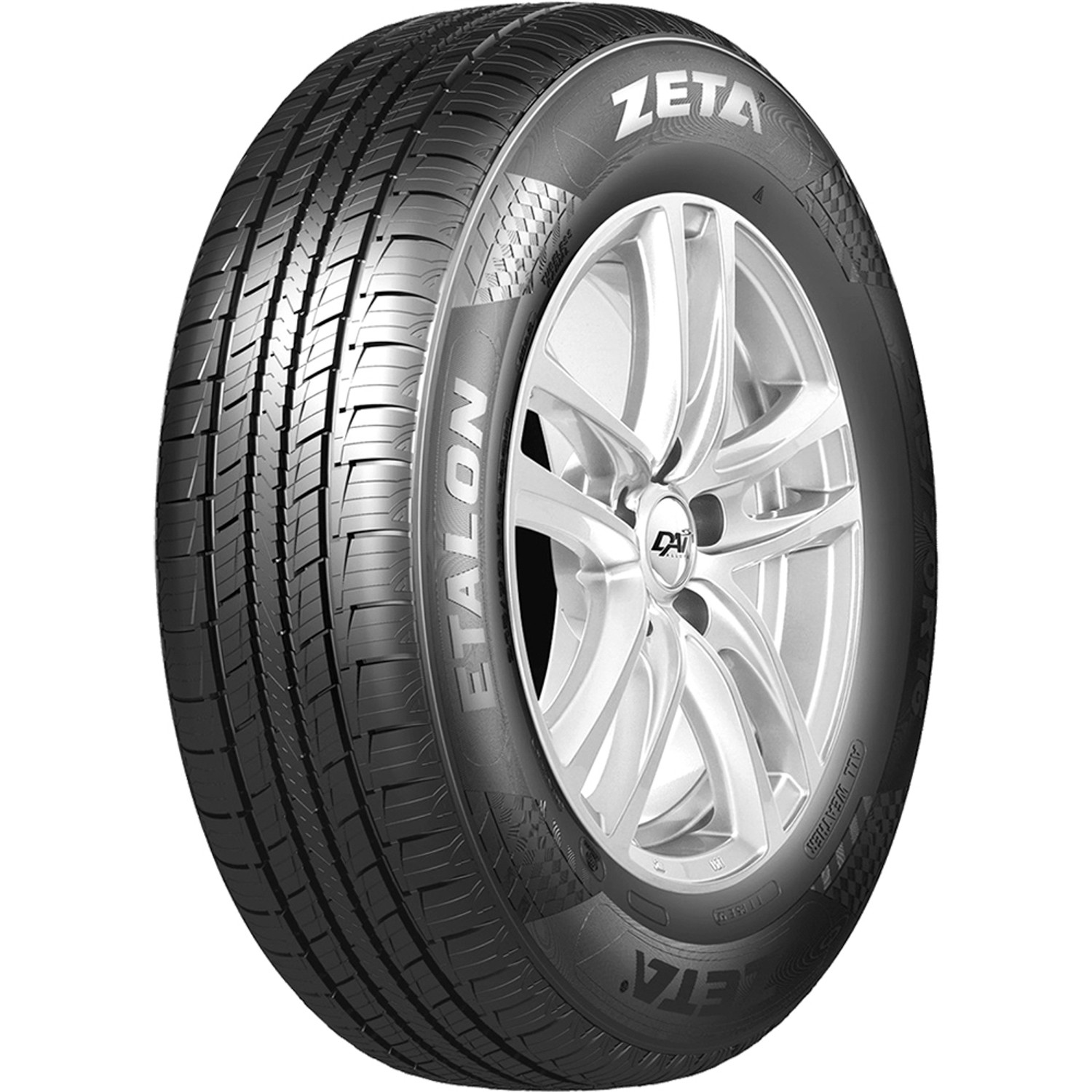Zeta Etalon 215/65R17 99H All Season Tire 50k Mi Warranty UTQG 500AA