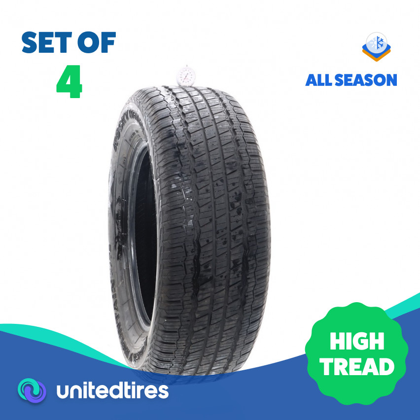 Set of (4) Used 265/60R18 Rocky Mountain H/T2 110T – 8-9/32