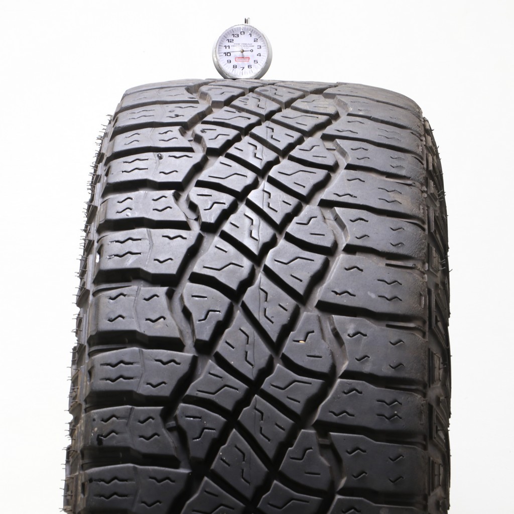 Set of (4) Used LT 305/70R18 Goodyear Wrangler Territory MT 126/123R – 9.5-11/32