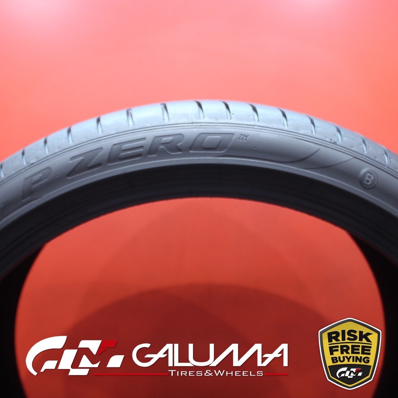 1(One) Tire Take Off Pirelli P Zero PZ4 315/30ZR22 315/30/22 107Y No Patch 80079