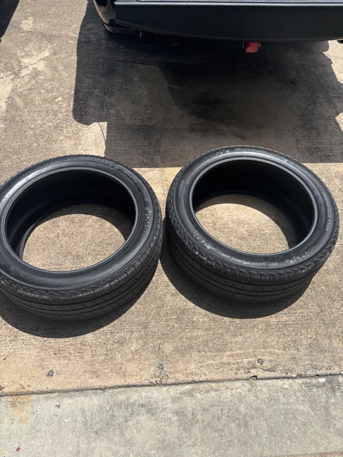 (2) – SureDrive Tires 285/45R/22