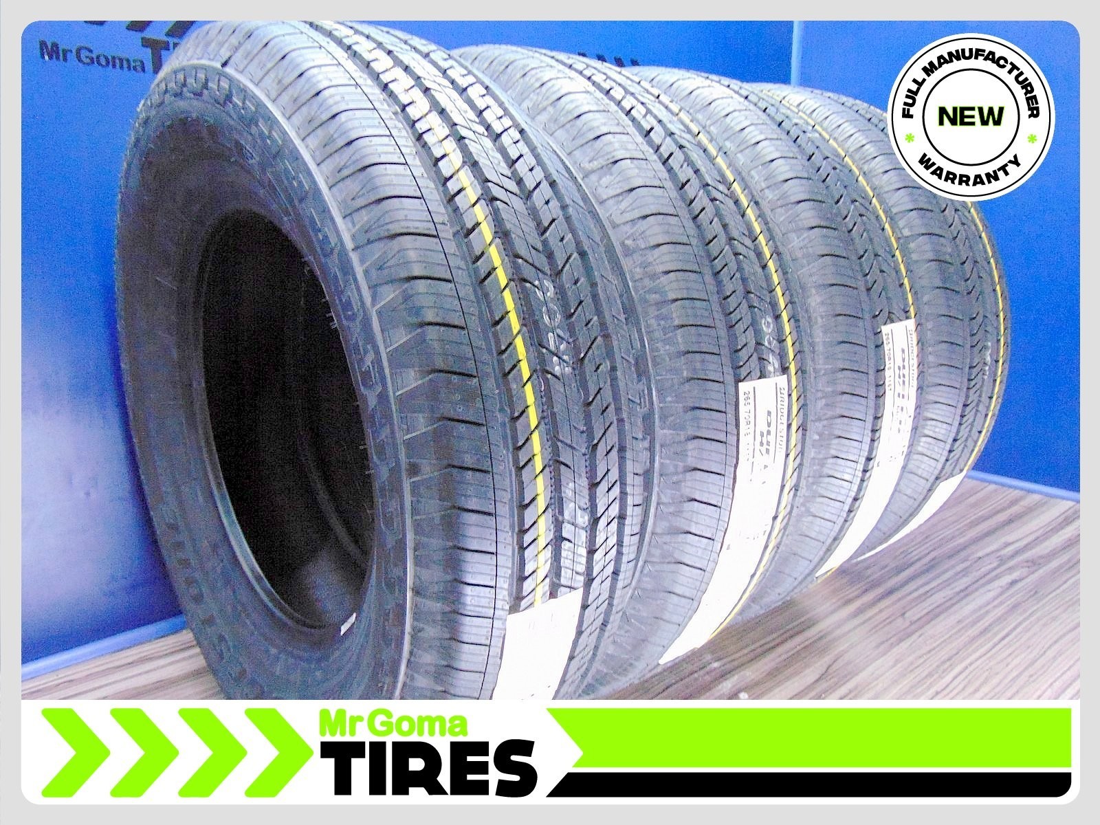 4 Brand New Bridgestone Dueler H/T 685 Tires 265/70R18 116T 265/70/18 2657018