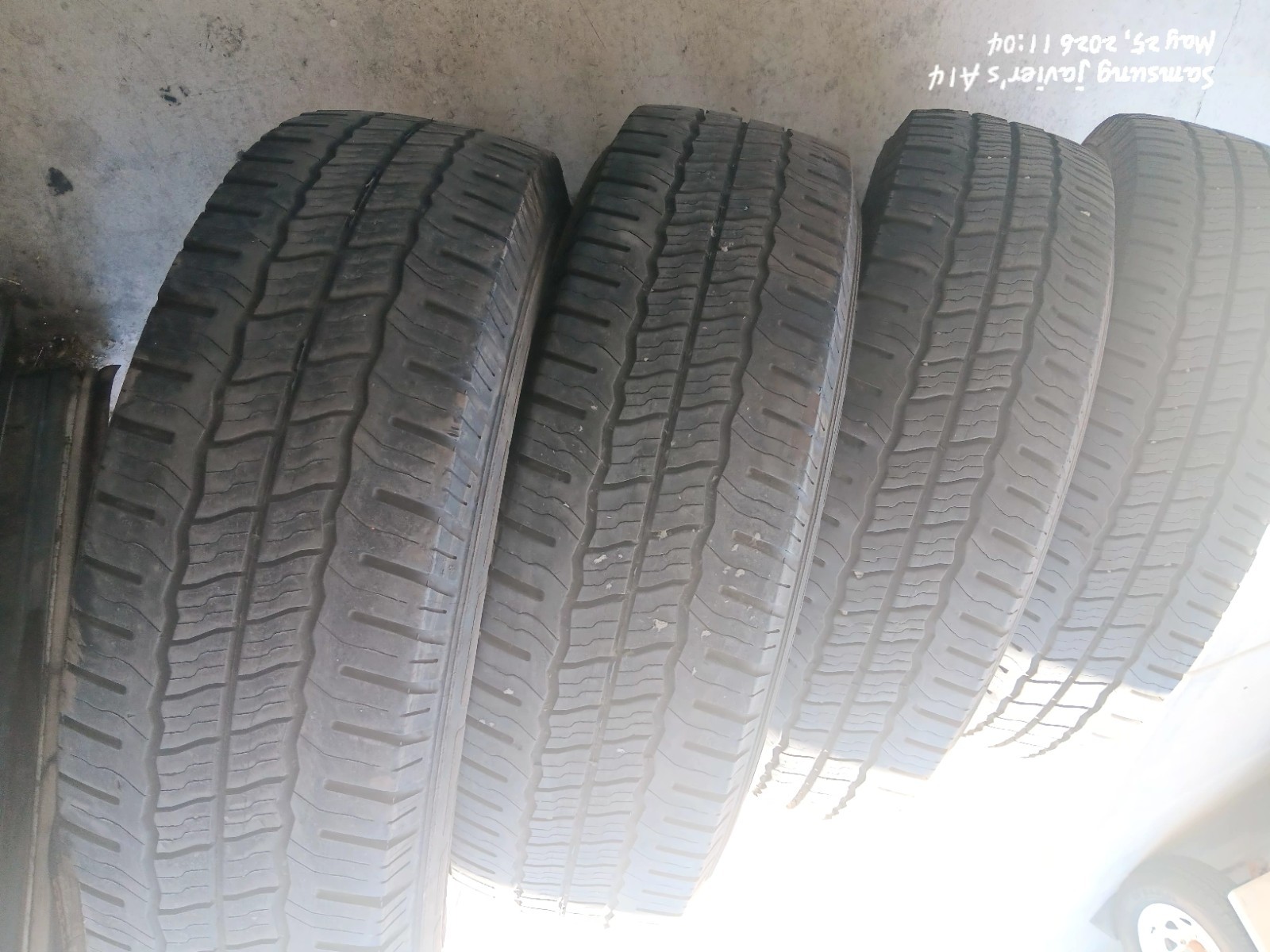 Set Of 4 Michellin 225/75/16 Load Range E Agylys Tires..real Nice Shape.2024dot