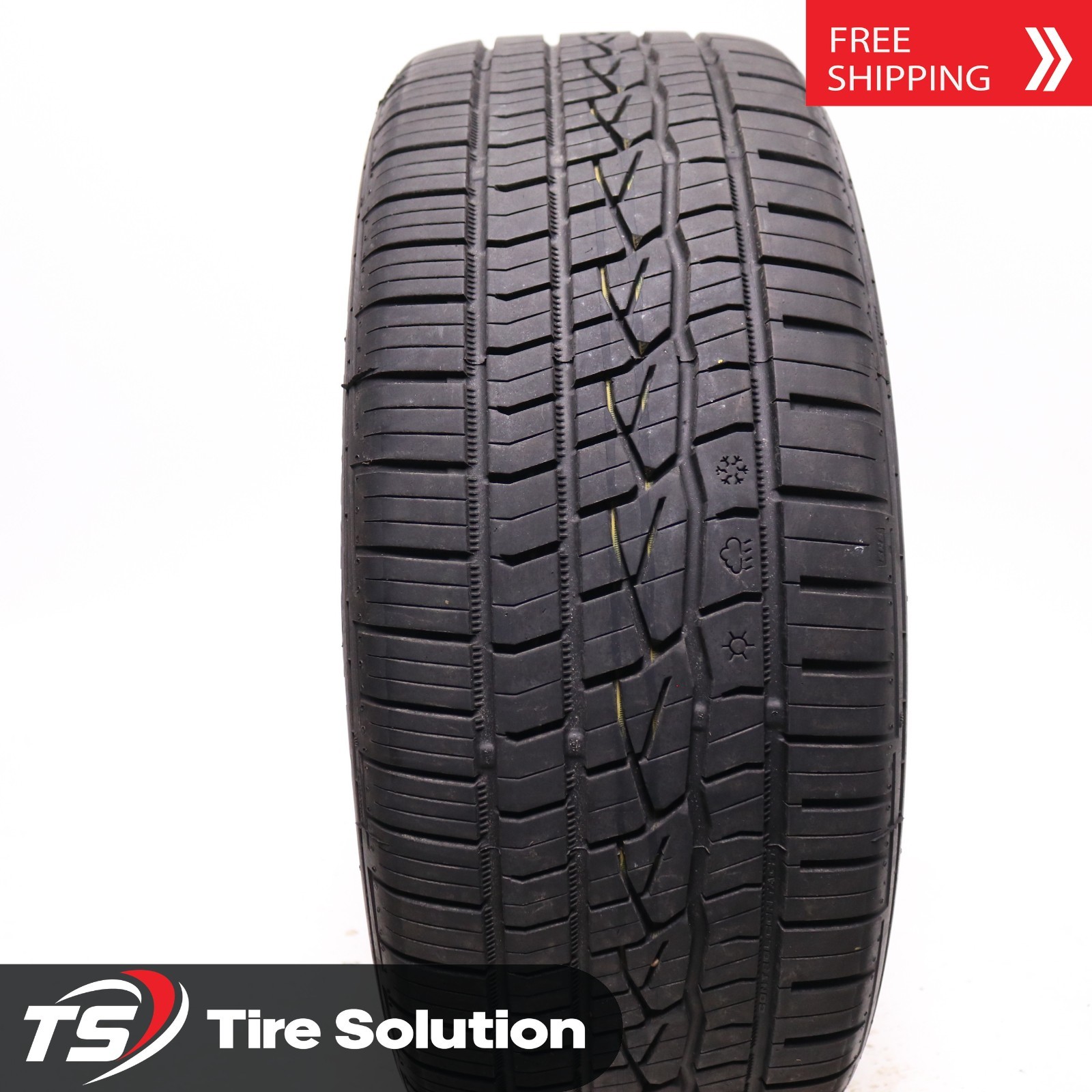 Set of 2 Used 235/50ZR18 Continental ControlContact Sport SRS Plus 97W – 7-8/32