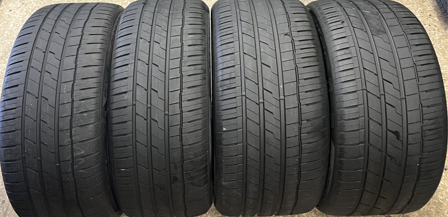 Set Of 4 Tires LikeNew Hankook Ventus S1 Evo3 SUV HRS BMW 275/40R21 & 315/35R21