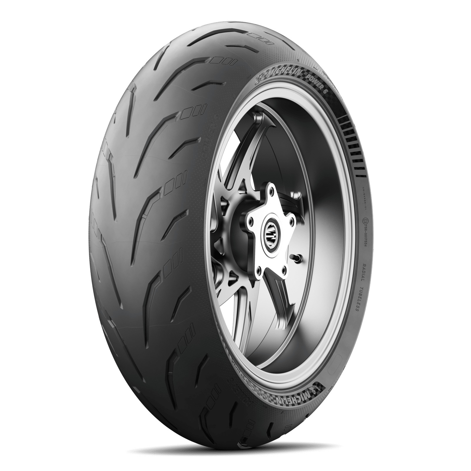 Michelin Power 6 200/55Zr-17 78W Rear Motorcycle